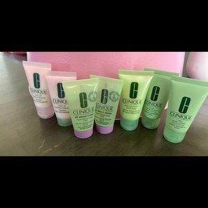 Clinique Deluxe Sized Sample Skincare Bundle *7 piece set*